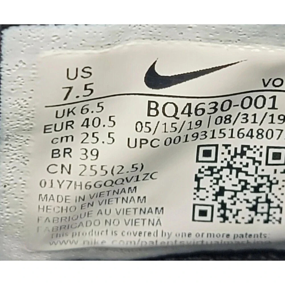 Nike Kyrie 6 Jet Black Sneaker Basketball 2019 Size 7 Men #BQ4630-001 - Picture 14 of 14